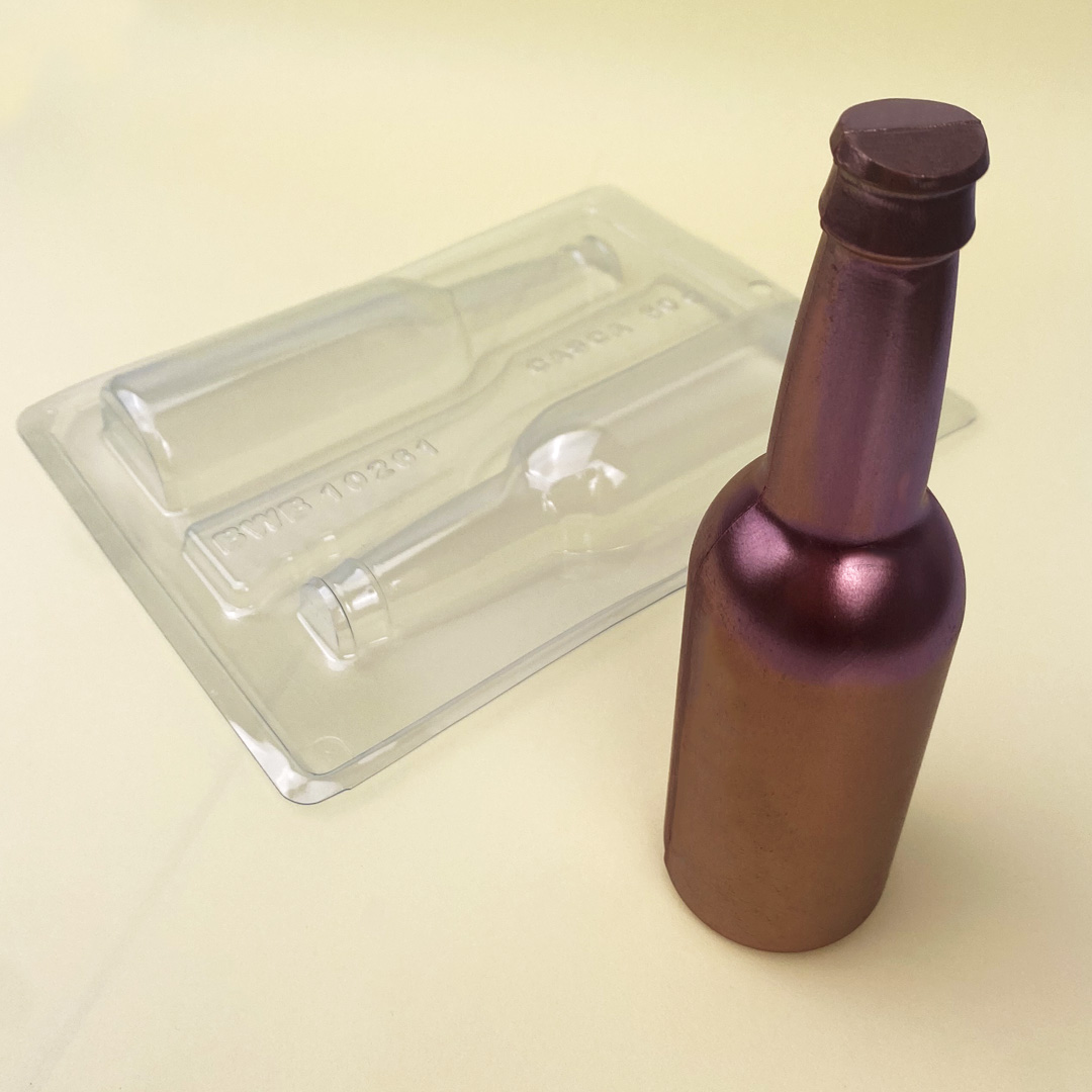 BOTELLA CUELLO LARGO - FORMA 3 PARTES