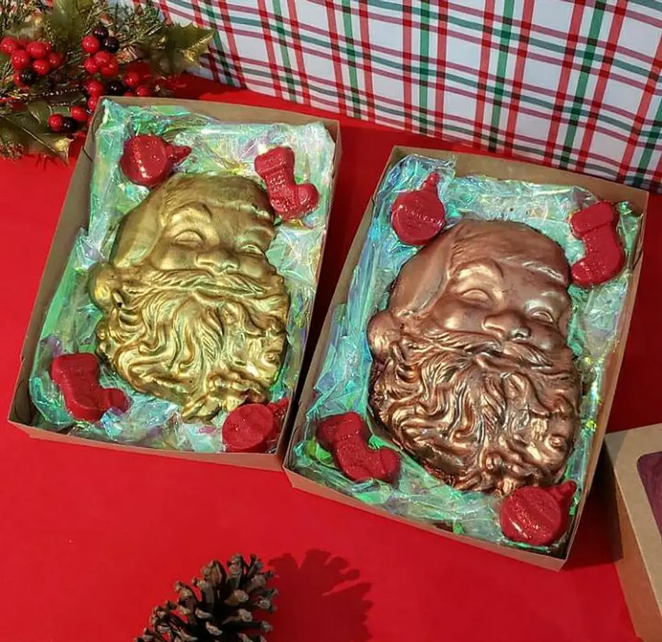 ROSTRO PAPA NOEL - FORMA SIMPLE 2