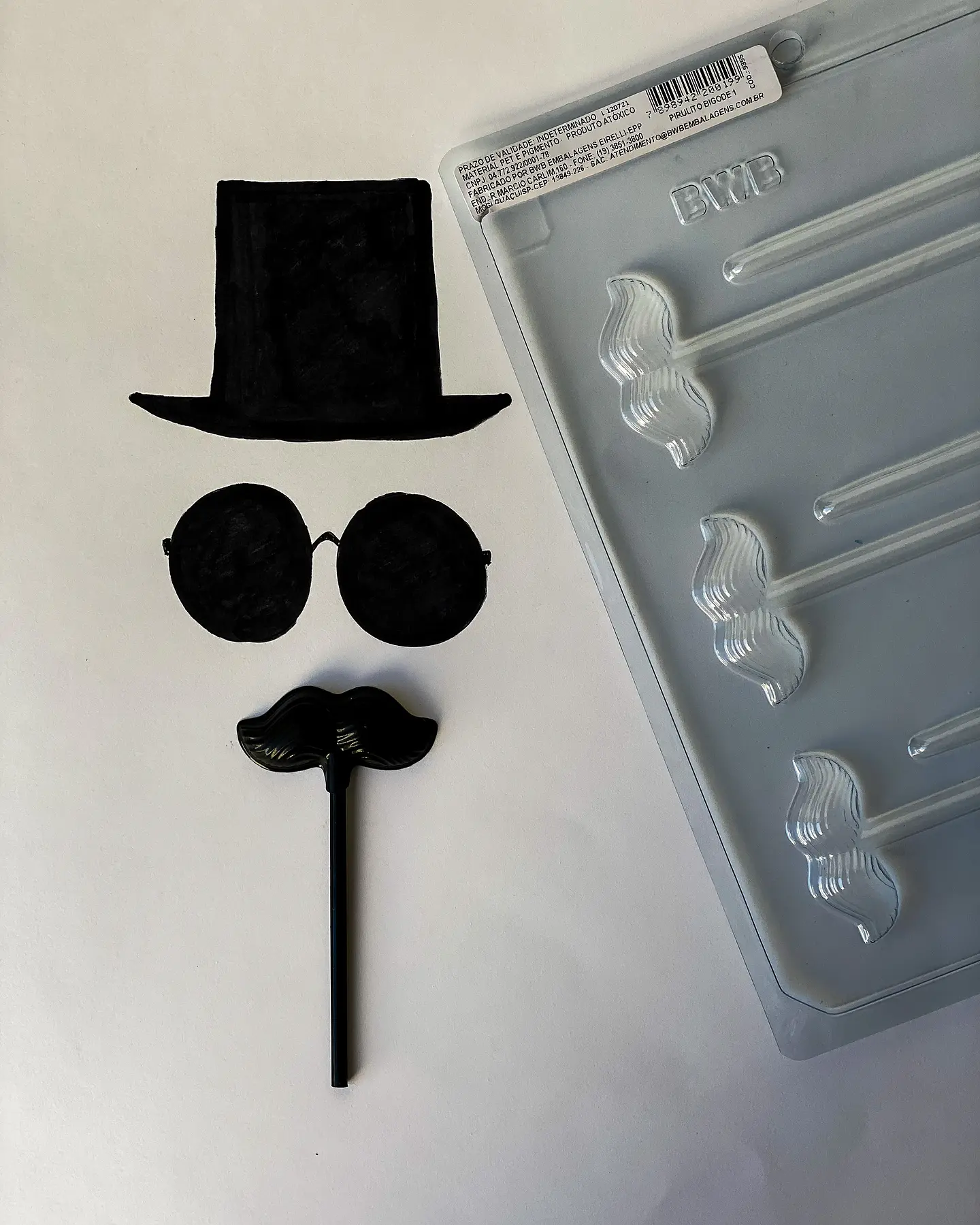 PIRULITO BIGOTE 1 - FORMA SIMPLE 2