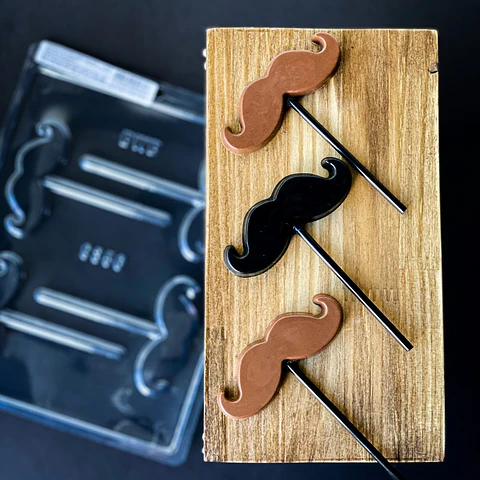 BIGOTE HANDLEBAR - FORMA SIMPLE