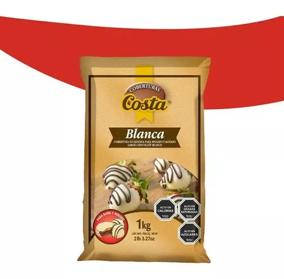 CHOCOLATE BLANCO COSTA BARRA 1KG 1