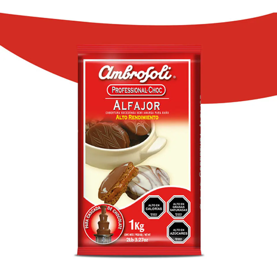 PROFESIONAL CHOC ALTO RENDIMIENTO ALFAJOR 1KG AMBROSOLI 1