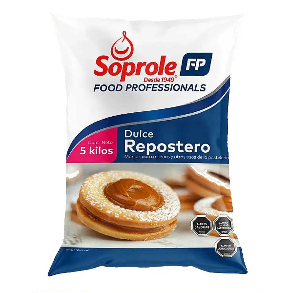 MANJAR REPOSTERO 5 KG SOPROLE FOOD PROFESSIONALS 1