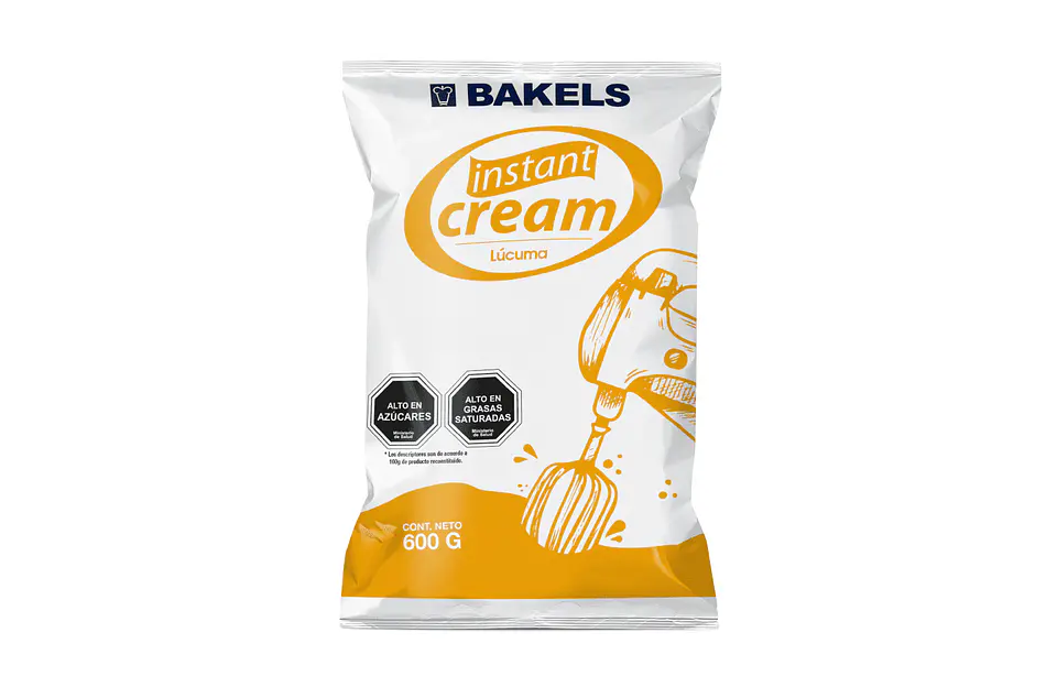 INSTANT CREAM LUCUMA 600GR BAKELS 1