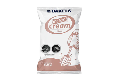 INSTANT CREAM MOCA 600GR BAKELS