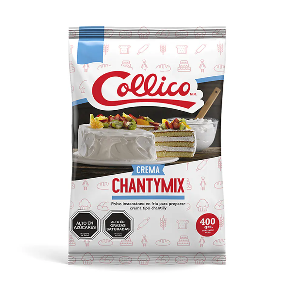 CREMA CHANTILLY CHANTYMIX 400GRS COLLICO 1