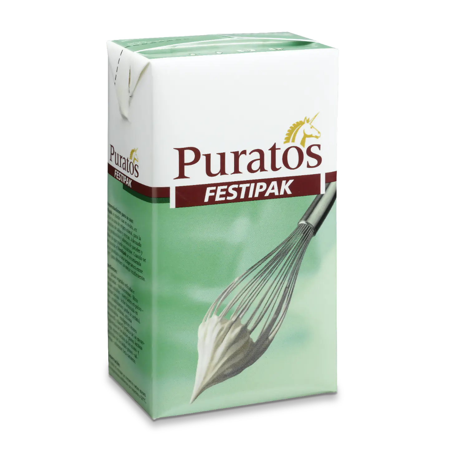 CREMA FESTIPAK (SIN AZUCAR) 1LT PURATOS 1