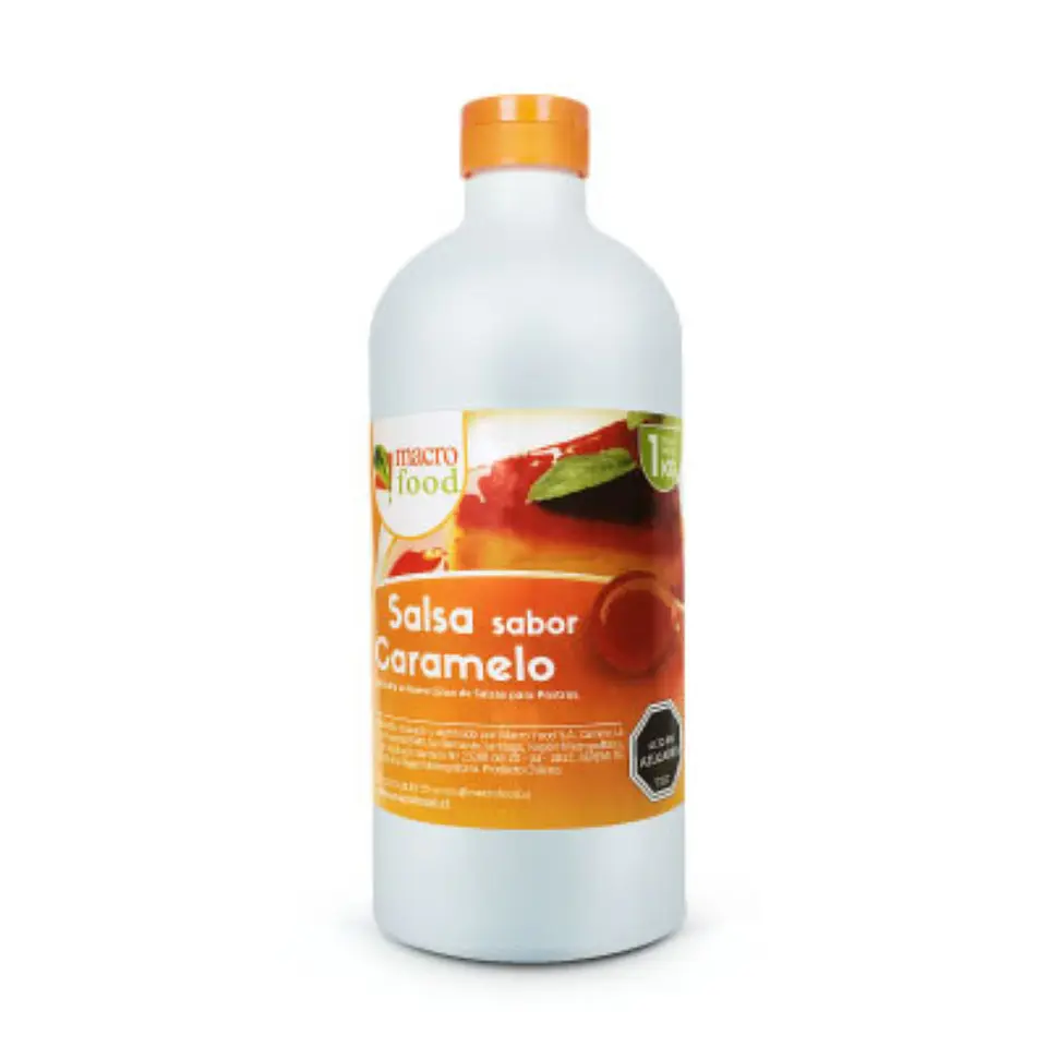 SALSA DE CARAMELO MACRO FOOD 1KG 1