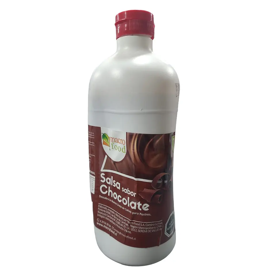 SALSA DE CHOCOLATE ECONOMICA MACRO FOOD KL 1