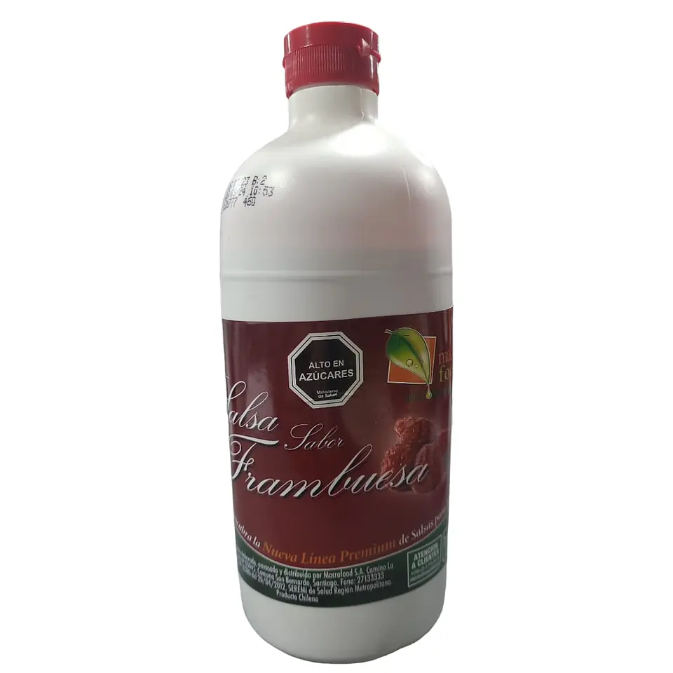 SALSA FRAMBUESA  PREMIUM 1KG MACRO FOOD 1
