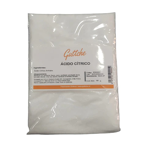 ACIDO CITRICO 100GR