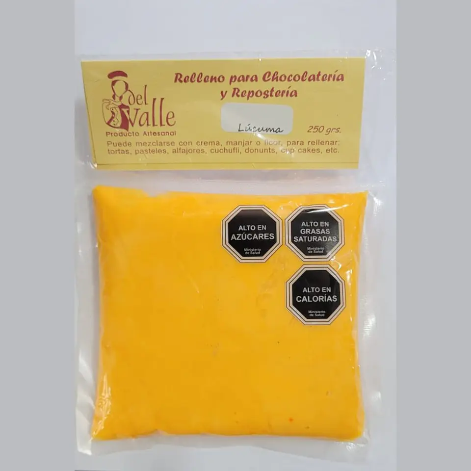 RELLENO LUCUMA 250 GRS  DEL VALLE 1