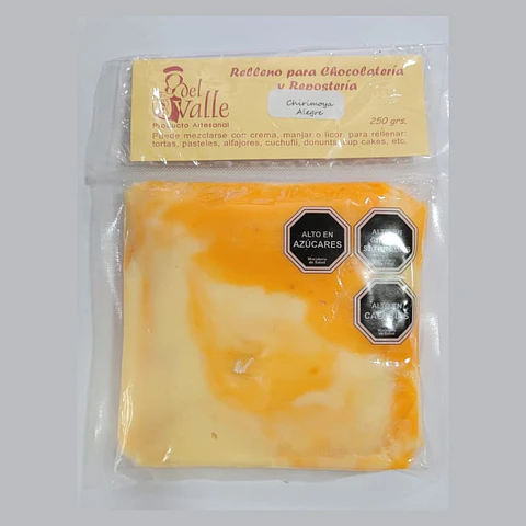 RELLENO CHIRIMOYA ALEGRE 250 GRS DEL VALLE