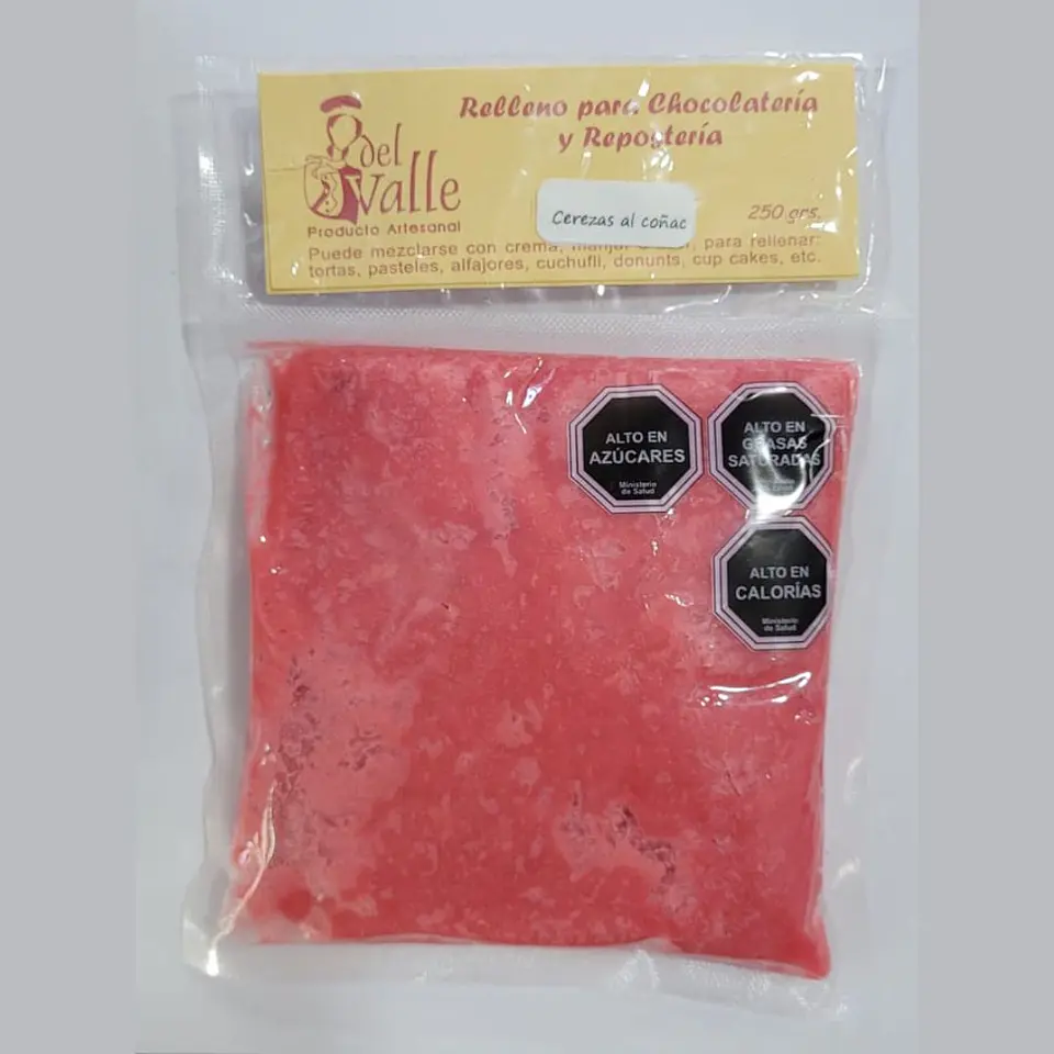 RELLENO CEREZAS AL COGNAC 250 GRS  DEL VALLE 1