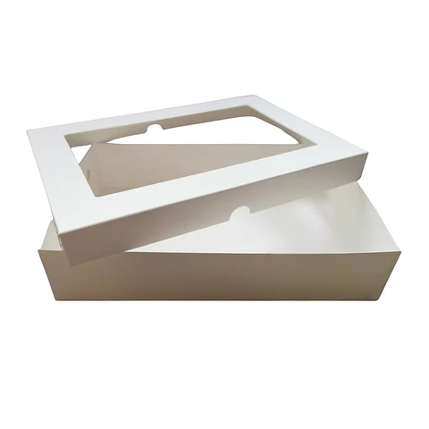 CAJA 6 ALFAJORES CON VENTANA 19X13X4