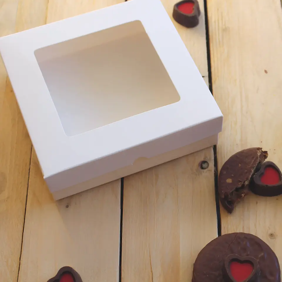 CAJA 4 ALFAJORES  13,5X13,5X4 1