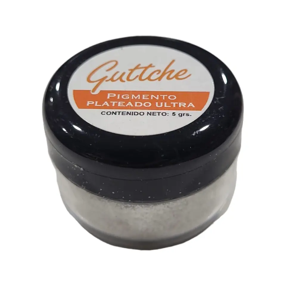 PIGMENTO PLATEADO ULTRA 5GR GUTTCHE 1