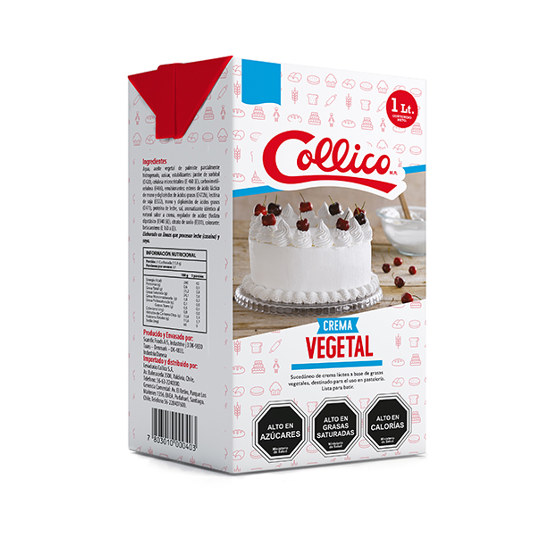 CREMA VEGETAL COLLICO 1LT
