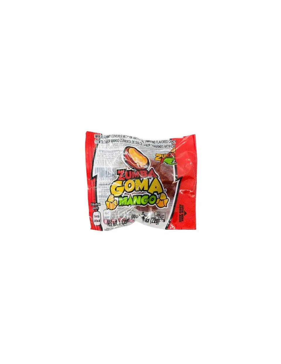 DULCE MEXICANO ZUMBA GOMA MANGO 1