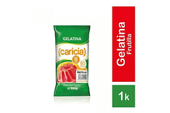 GELATINA CARICIA FRUTILLA 1KG 