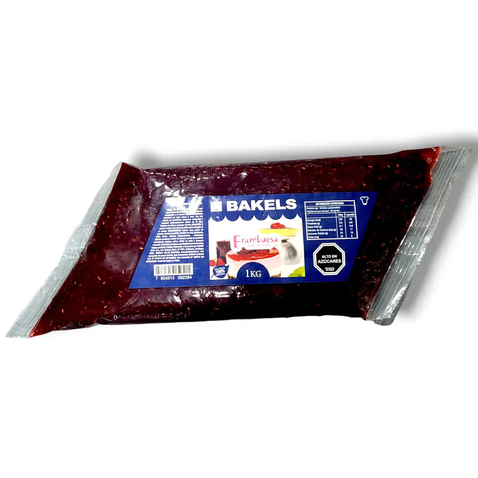 RELLENO FRUTAL  FRAMBUESA 1KG BAKELS 1