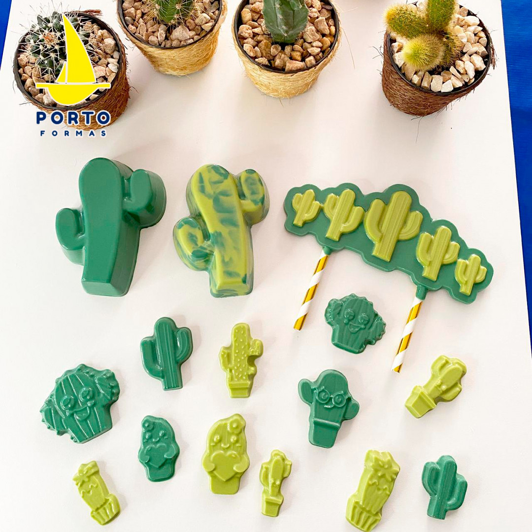 APLIQUES DE CACTUS - FORMA EN PLACA 2