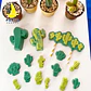 APLIQUES DE CACTUS - FORMA EN PLACA - Miniatura 2