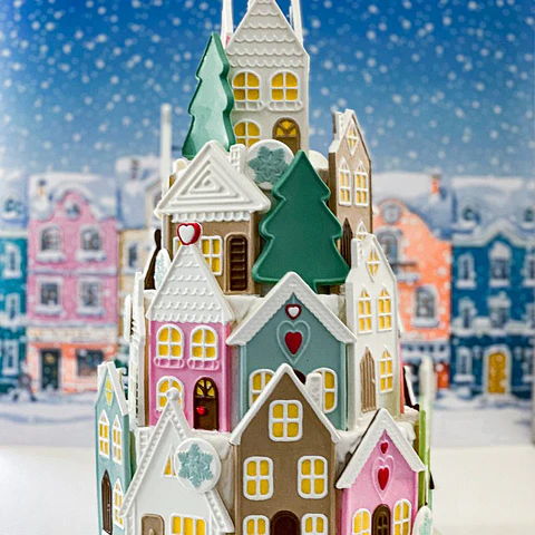 DECORATIVO NAVIDAD - FORMA EN PLACA