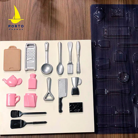 UTENSILIOS DE COCINA - FORMA EN PLACA