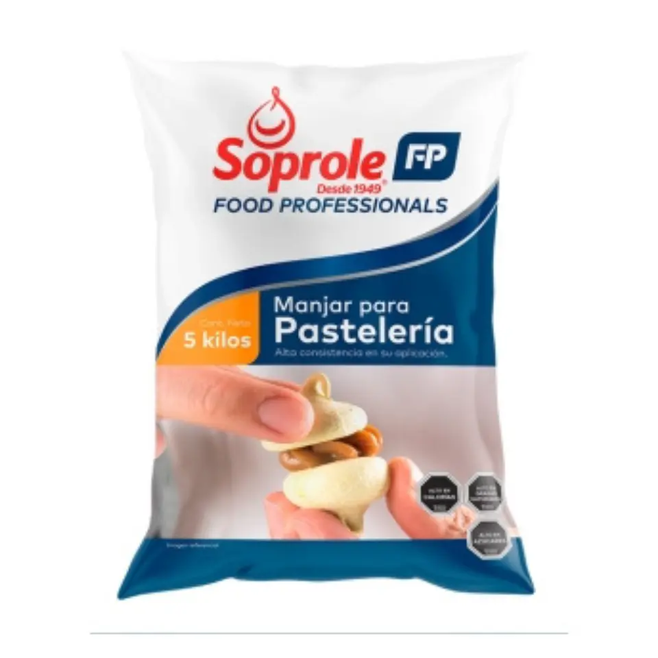 MANJAR PASTELERO 5 KG SOPROLE FOOD PROFESSIONALS 1
