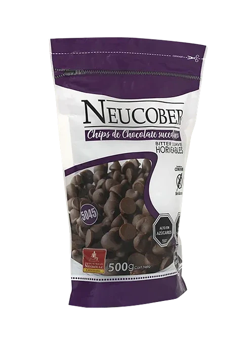 CHIPS BITTER HORNEABLES 500G NEUCOBER