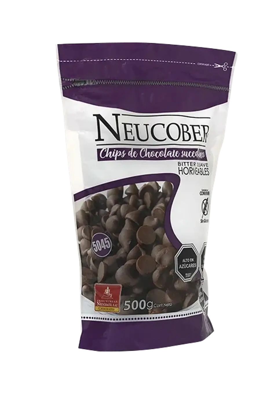 CHIPS BITTER HORNEABLES 500G NEUCOBER 1