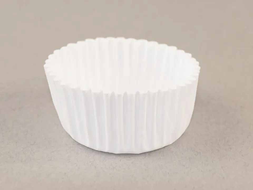 CAPSULAS BLANCAS CUPCAKES 100 UNID N2 1