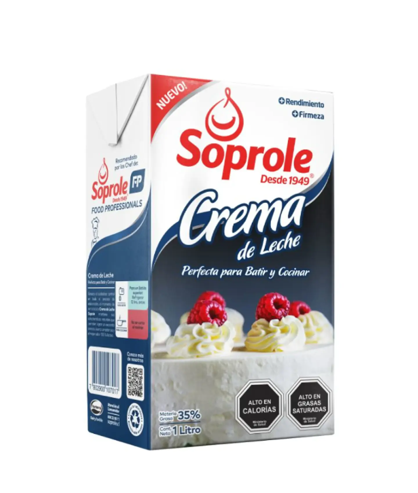 CREMA DE LECHE SOPROLE FOOD PROFESSIONALS 1