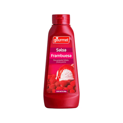 SALSA DE FRAMBUESA 280G GOURMET