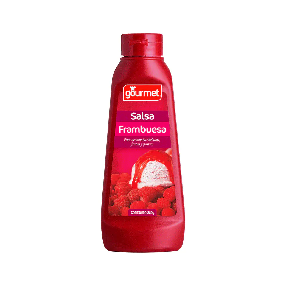 SALSA DE FRAMBUESA 280G GOURMET 1