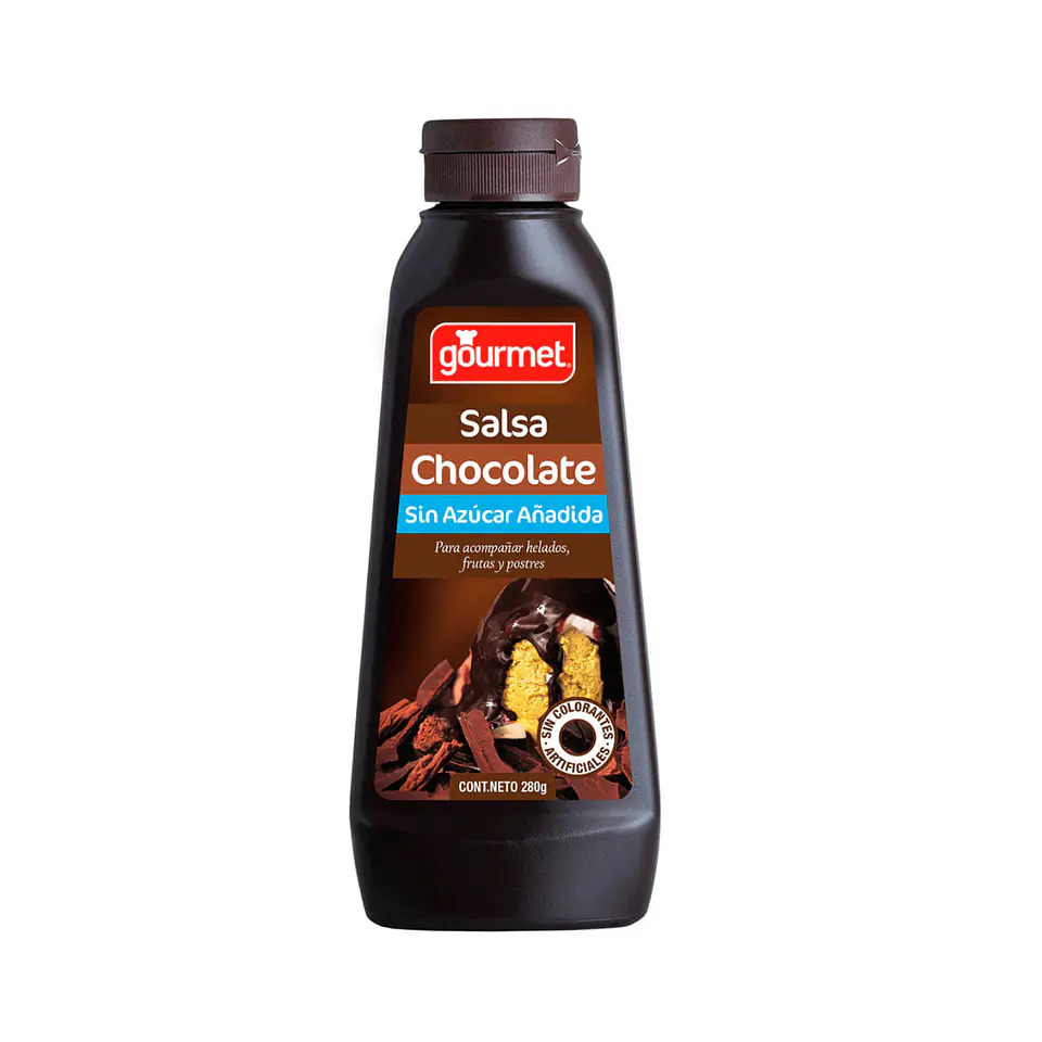 SALSA CHOCOLATE S/AZUCAR 280G 1