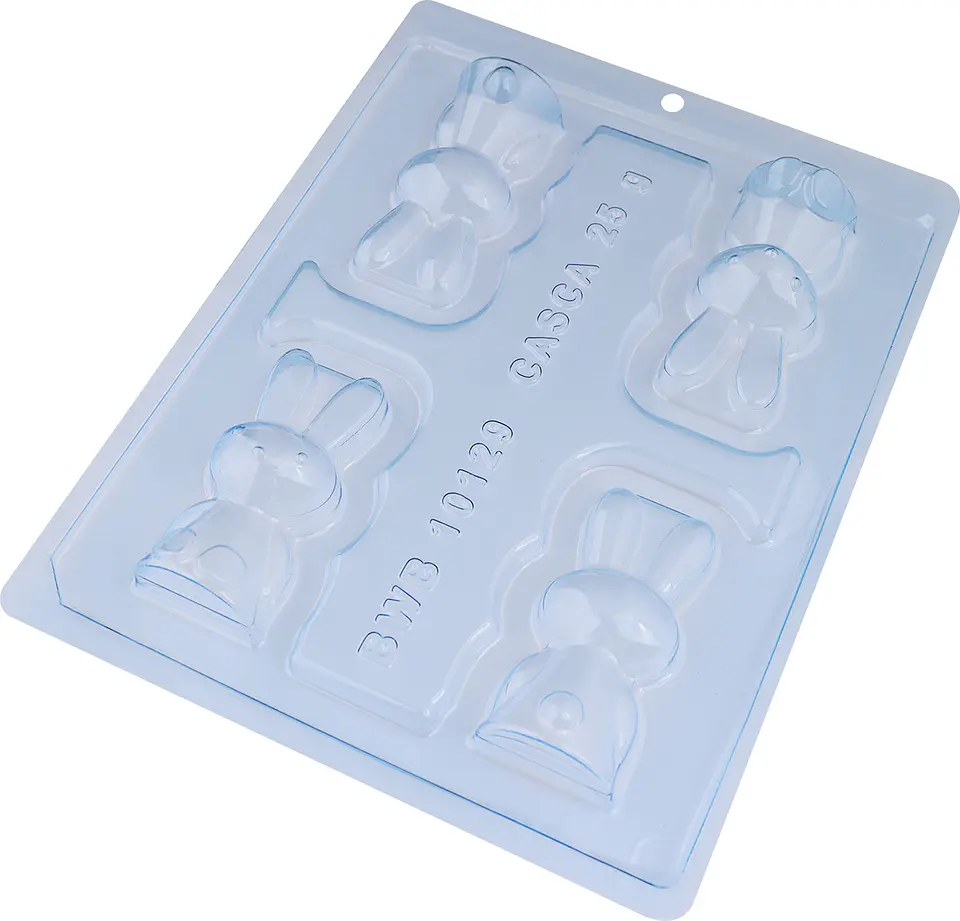 PEQUEÑO CONEJO SENTADO 25G - FORMA 3 PARTES 2