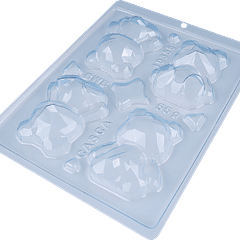 OSO DIAMANTE PEQUEÑO - FORMA 3 PARTES