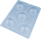 CHOCOBOMBA 5CM - FORMA 3 PARTES - Miniatura 2