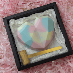 CORAZON DIAMANTE 350G - FORMA 3 PARTES