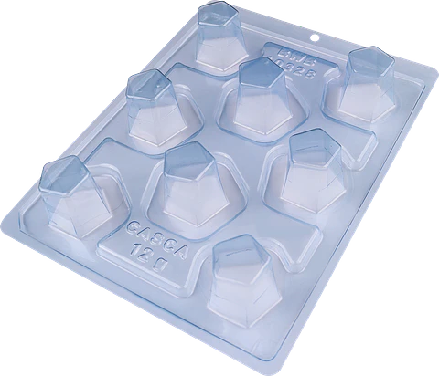 VASO MOUSSE 12 - FORMA 3 PARTES