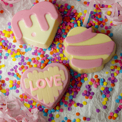 CORAZONES - FORMA 3 PARTES SP