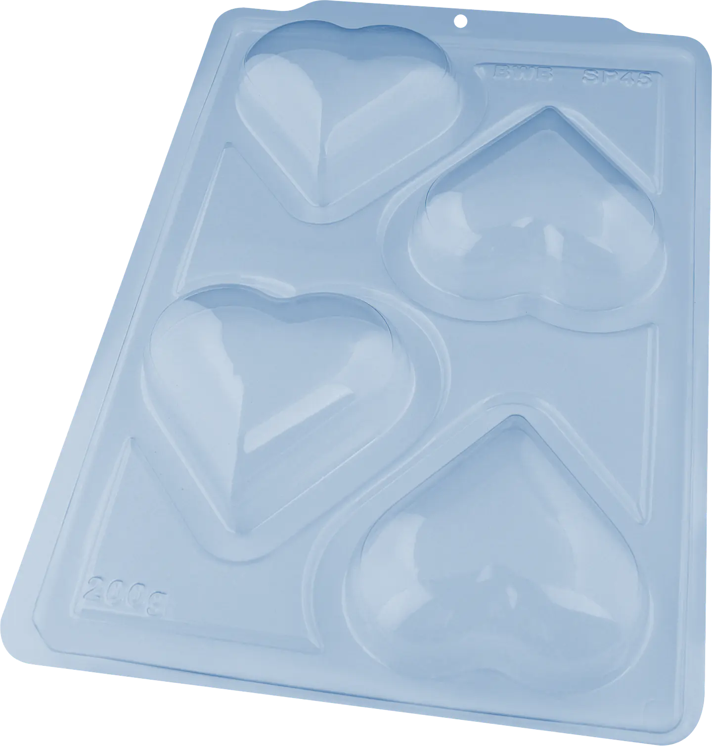 CORAZON LISO 200G - FORMA 3 PARTES SP 2