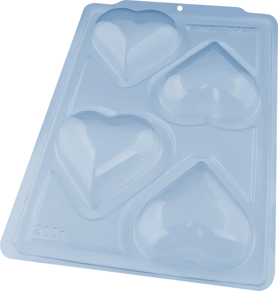 CORAZON LISO 200G - FORMA 3 PARTES SP 2