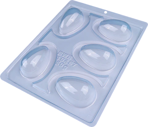 HUEVO LISO 50G - FORMA 3 PARTES