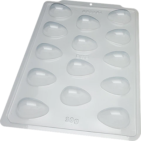 HUEVO LISO 30G - FORMA 3 PARTES SP