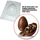 HUEVO LISO 1 KG - FORMA 3 PARTES SP	 - Miniatura 2