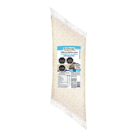 RELLENO SABOR CHOCOLATE BLANCO CON GALLETAS 1.01KG