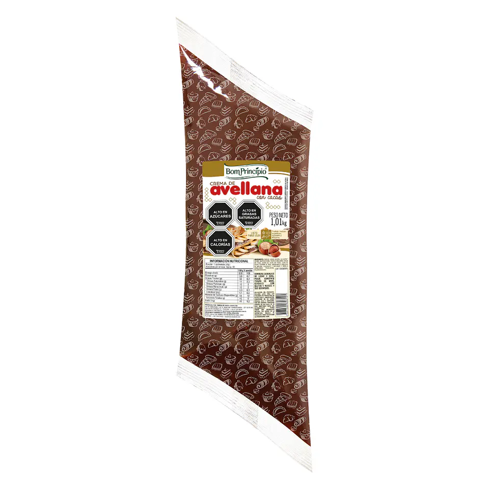 RELLENO CREMA DE AVELLANA CON CACAO 1.01KG 1